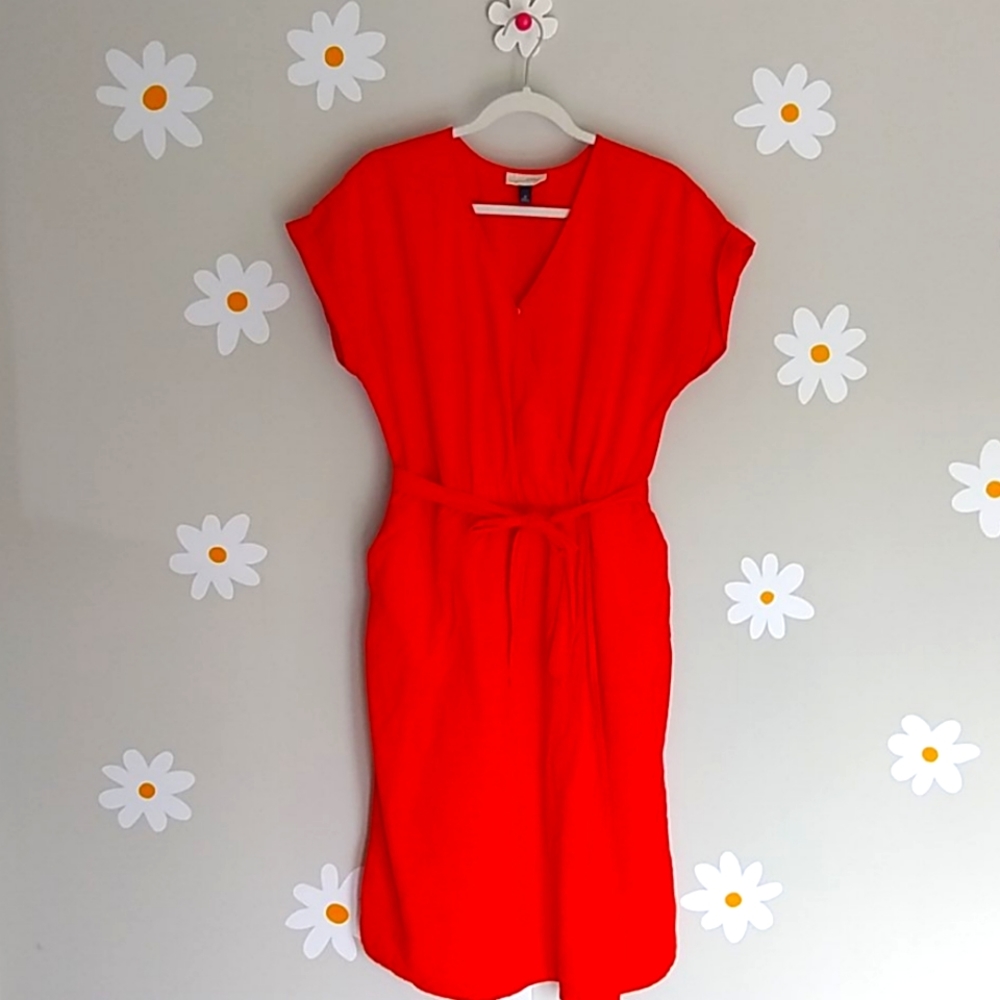 Universal Thread Red Wrap Dress - image 3
